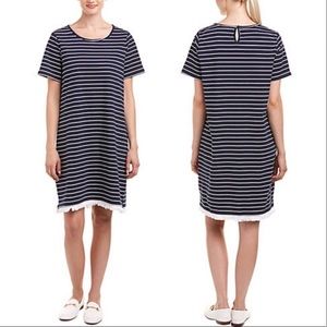 Beach Lunch Lounge striped Shift Dress